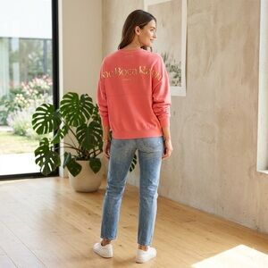 Spirit Jersey Women’s The Boca Raton Beach Club Vacation Long Sleeve Shirt Sz M